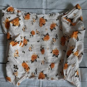 Hollister floral top